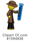 Yellow Design Mascot Clipart #1594838 by Leo Blanchette