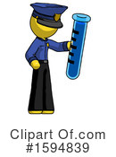 Yellow Design Mascot Clipart #1594839 by Leo Blanchette