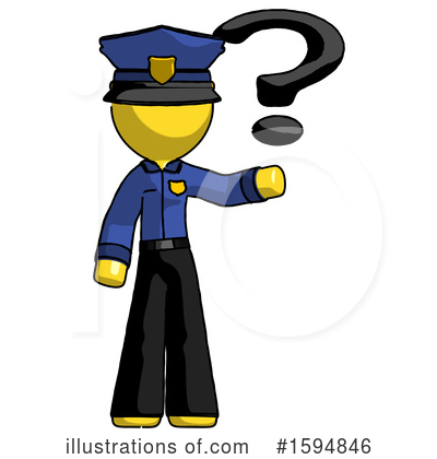 Royalty-Free (RF) Yellow Design Mascot Clipart Illustration by Leo Blanchette - Stock Sample #1594846