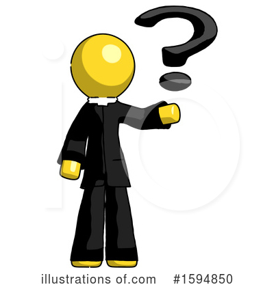 Royalty-Free (RF) Yellow Design Mascot Clipart Illustration by Leo Blanchette - Stock Sample #1594850