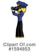 Yellow Design Mascot Clipart #1594853 by Leo Blanchette