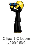 Yellow Design Mascot Clipart #1594854 by Leo Blanchette