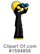 Yellow Design Mascot Clipart #1594856 by Leo Blanchette