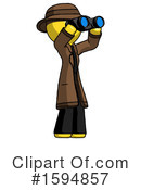 Yellow Design Mascot Clipart #1594857 by Leo Blanchette