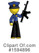 Yellow Design Mascot Clipart #1594896 by Leo Blanchette