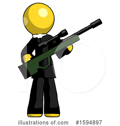 Royalty-Free (RF) Yellow Design Mascot Clipart Illustration by Leo Blanchette - Stock Sample #1594897