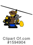Yellow Design Mascot Clipart #1594904 by Leo Blanchette