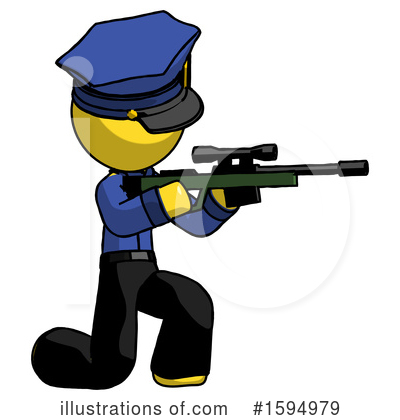 Royalty-Free (RF) Yellow Design Mascot Clipart Illustration by Leo Blanchette - Stock Sample #1594979