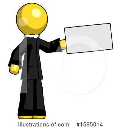 Royalty-Free (RF) Yellow Design Mascot Clipart Illustration by Leo Blanchette - Stock Sample #1595014