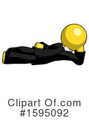 Yellow Design Mascot Clipart #1595092 by Leo Blanchette