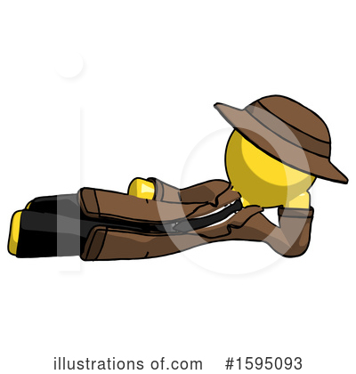 Royalty-Free (RF) Yellow Design Mascot Clipart Illustration by Leo Blanchette - Stock Sample #1595093