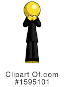 Yellow Design Mascot Clipart #1595101 by Leo Blanchette
