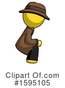 Yellow Design Mascot Clipart #1595105 by Leo Blanchette
