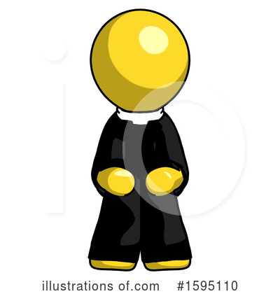 Royalty-Free (RF) Yellow Design Mascot Clipart Illustration by Leo Blanchette - Stock Sample #1595110