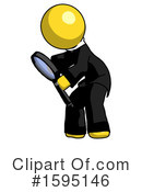 Yellow Design Mascot Clipart #1595146 by Leo Blanchette