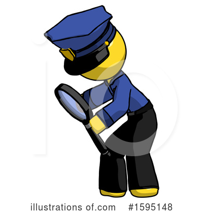 Royalty-Free (RF) Yellow Design Mascot Clipart Illustration by Leo Blanchette - Stock Sample #1595148