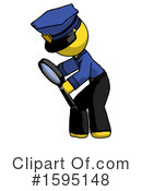 Yellow Design Mascot Clipart #1595148 by Leo Blanchette