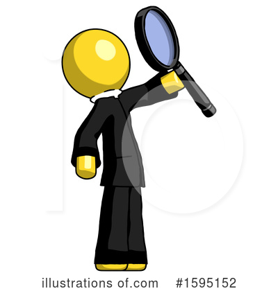 Royalty-Free (RF) Yellow Design Mascot Clipart Illustration by Leo Blanchette - Stock Sample #1595152