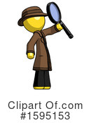 Yellow Design Mascot Clipart #1595153 by Leo Blanchette