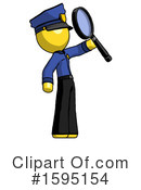 Yellow Design Mascot Clipart #1595154 by Leo Blanchette