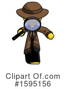 Yellow Design Mascot Clipart #1595156 by Leo Blanchette
