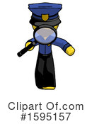 Yellow Design Mascot Clipart #1595157 by Leo Blanchette