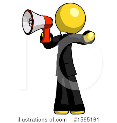 Royalty-Free (RF) Yellow Design Mascot Clipart Illustration by Leo Blanchette - Stock Sample #1595161