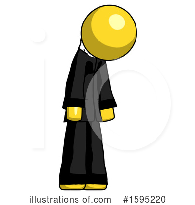 Royalty-Free (RF) Yellow Design Mascot Clipart Illustration by Leo Blanchette - Stock Sample #1595220