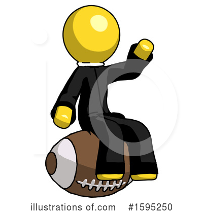 Royalty-Free (RF) Yellow Design Mascot Clipart Illustration by Leo Blanchette - Stock Sample #1595250