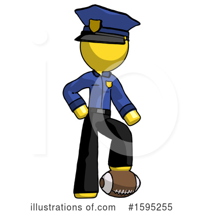 Royalty-Free (RF) Yellow Design Mascot Clipart Illustration by Leo Blanchette - Stock Sample #1595255