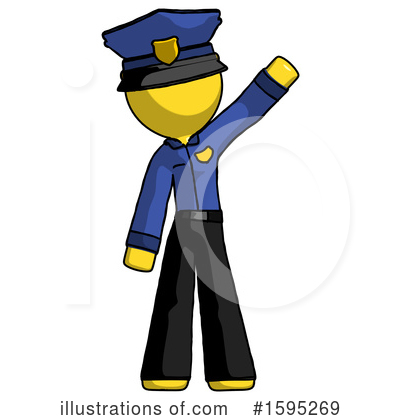 Royalty-Free (RF) Yellow Design Mascot Clipart Illustration by Leo Blanchette - Stock Sample #1595269