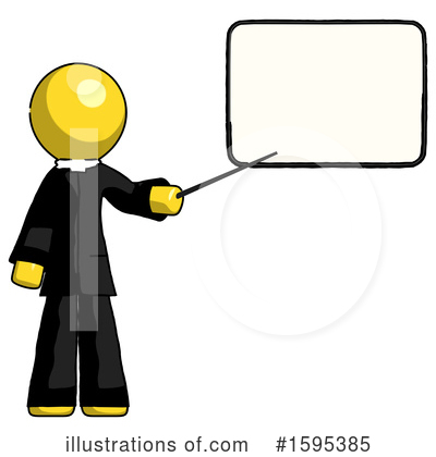Royalty-Free (RF) Yellow Design Mascot Clipart Illustration by Leo Blanchette - Stock Sample #1595385