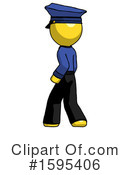 Yellow Design Mascot Clipart #1595406 by Leo Blanchette