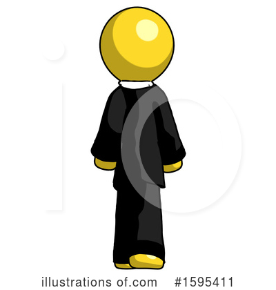 Royalty-Free (RF) Yellow Design Mascot Clipart Illustration by Leo Blanchette - Stock Sample #1595411