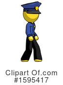 Yellow Design Mascot Clipart #1595417 by Leo Blanchette