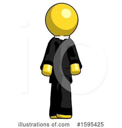 Royalty-Free (RF) Yellow Design Mascot Clipart Illustration by Leo Blanchette - Stock Sample #1595425
