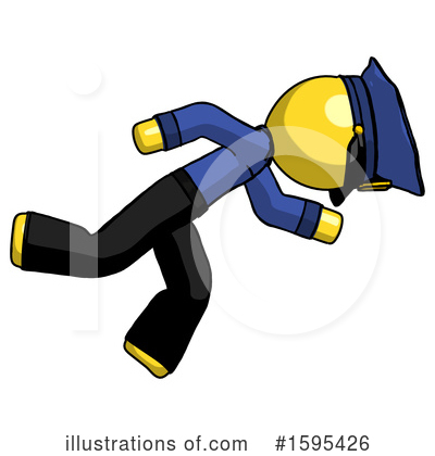 Royalty-Free (RF) Yellow Design Mascot Clipart Illustration by Leo Blanchette - Stock Sample #1595426
