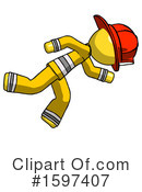 Yellow Design Mascot Clipart #1597407 by Leo Blanchette