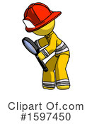 Yellow Design Mascot Clipart #1597450 by Leo Blanchette