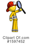 Yellow Design Mascot Clipart #1597452 by Leo Blanchette