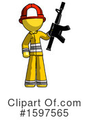 Yellow Design Mascot Clipart #1597565 by Leo Blanchette