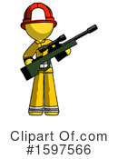 Yellow Design Mascot Clipart #1597566 by Leo Blanchette