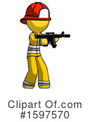Yellow Design Mascot Clipart #1597570 by Leo Blanchette