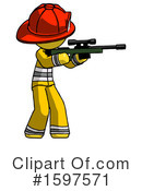 Yellow Design Mascot Clipart #1597571 by Leo Blanchette