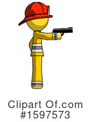 Yellow Design Mascot Clipart #1597573 by Leo Blanchette