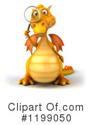 Yellow Dragon Clipart #1199050 by Julos
