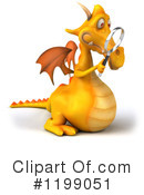 Yellow Dragon Clipart #1199051 by Julos
