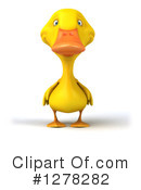 Yellow Duck Clipart #1278282 by Julos
