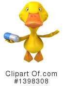 Yellow Duck Clipart #1398308 by Julos