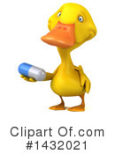 Yellow Duck Clipart #1432021 by Julos